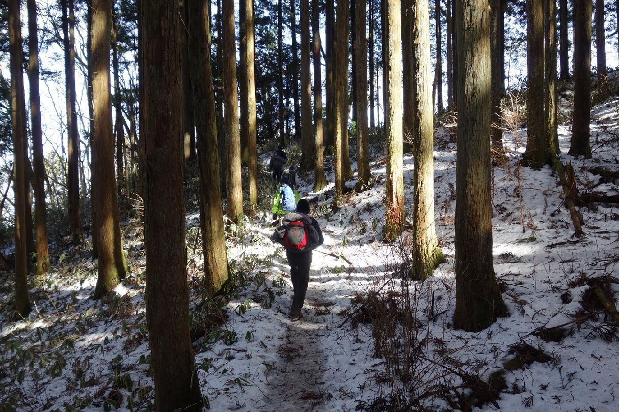 １８．一の鳥居に向け、裏道を歩く