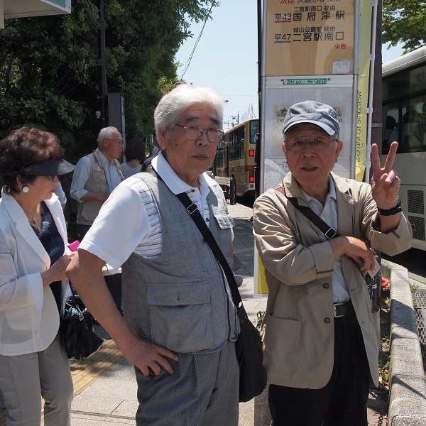 5月11日ＪＲ大磯駅前に集合