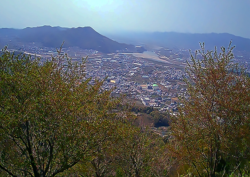 １８．山頂より岩出方面
