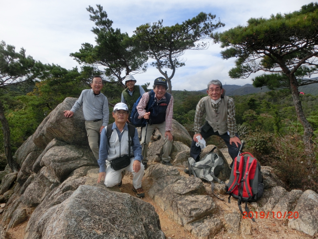 ５．観音山山頂
