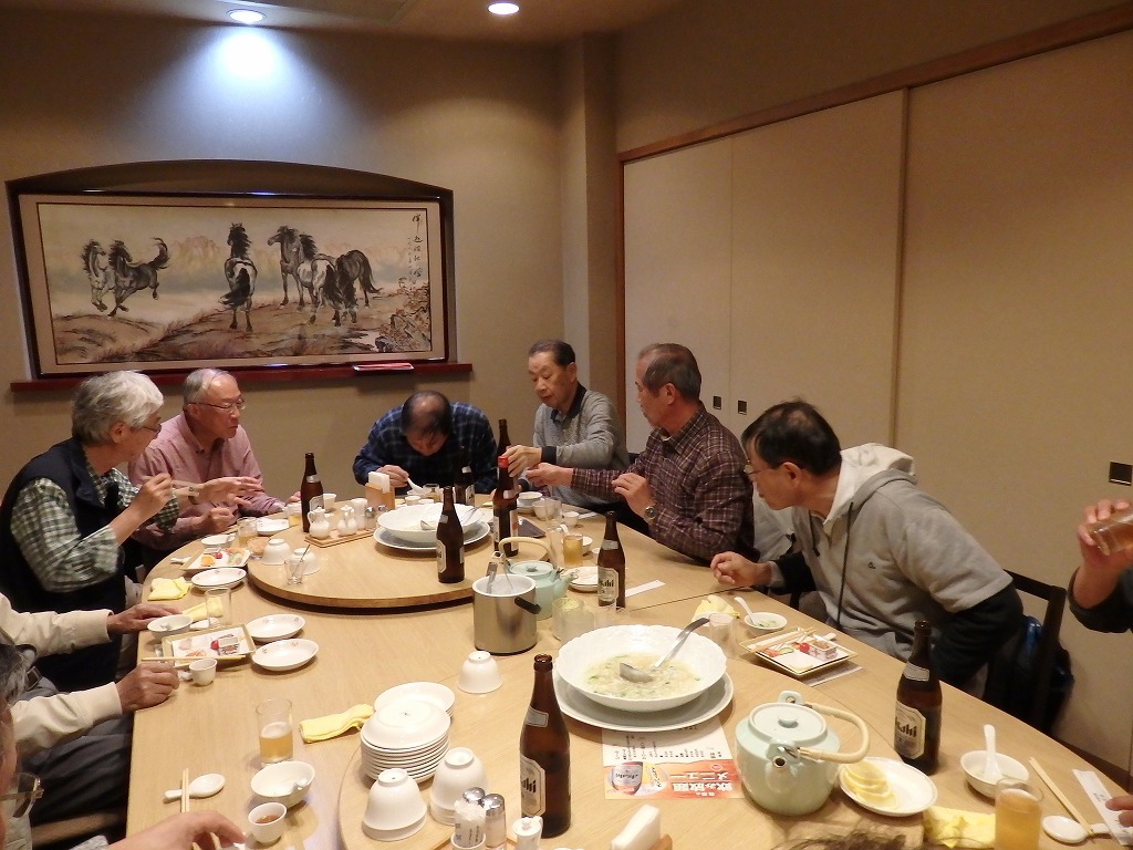 今回は中華料理で