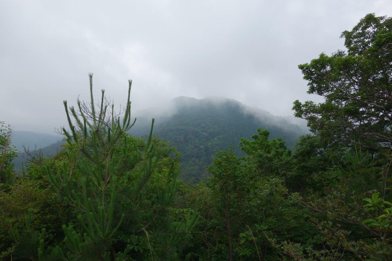 16. ガスがかかる湯槽谷山