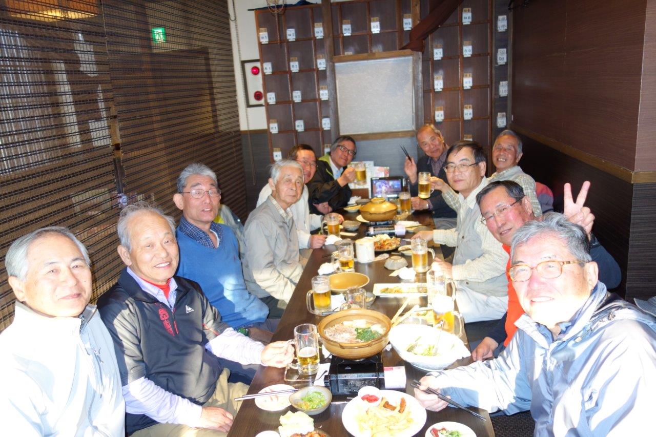 46. 大和八木駅前で反省会