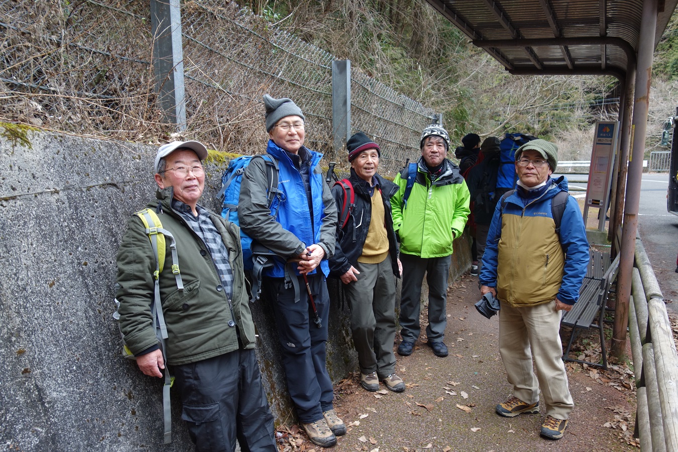 20. ゴールのロープウェイ前バス停に到着②