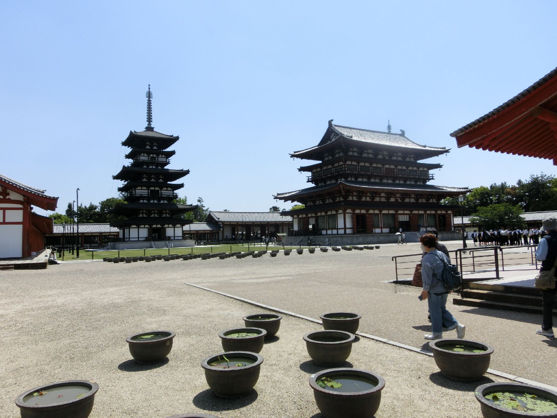 ⑥金堂と東塔