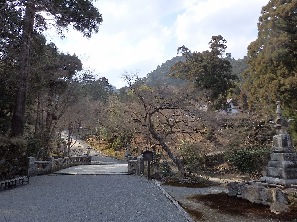 比叡山から流れている大宮川にかかる大宮橋