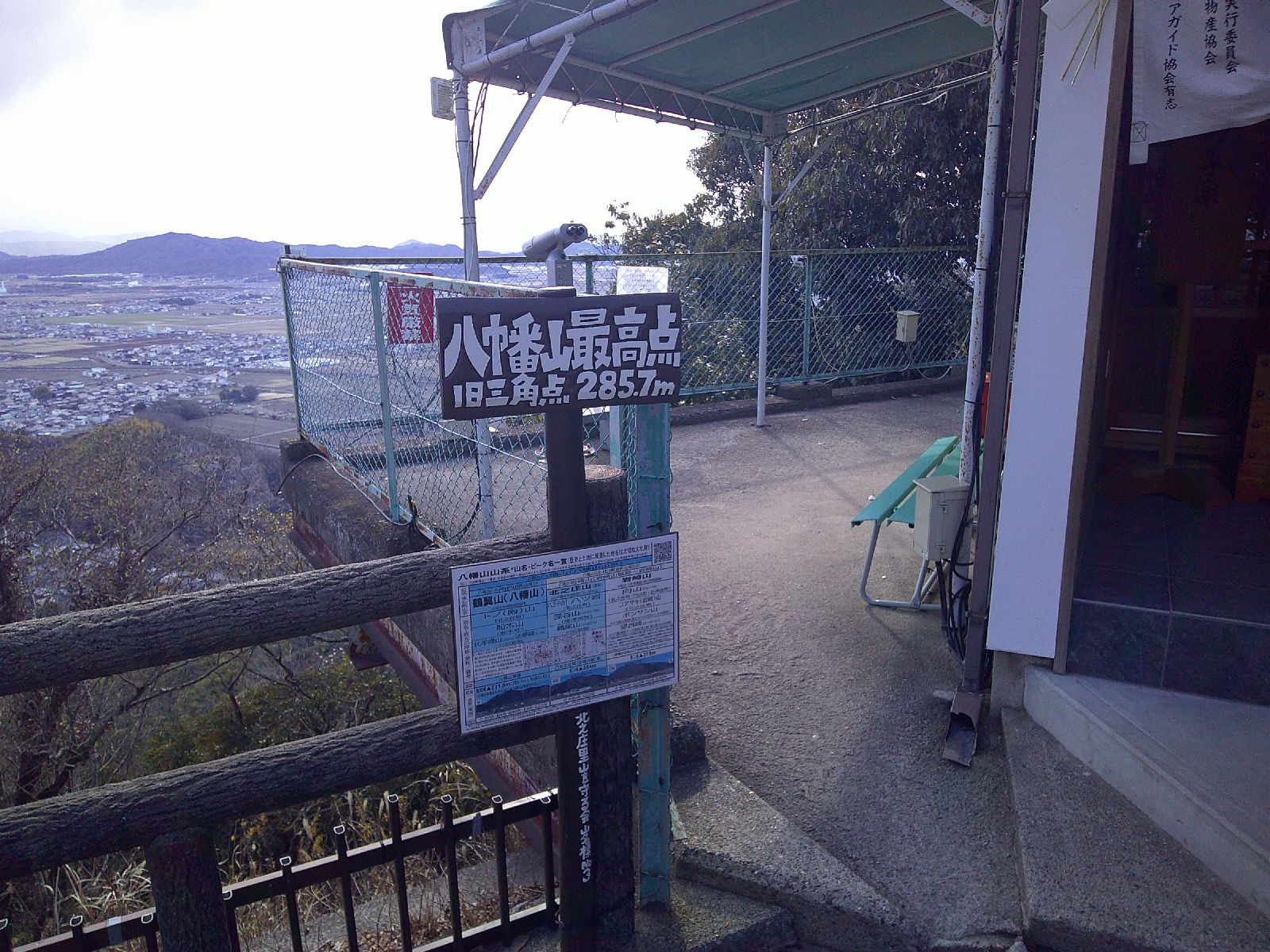 １８．八幡山最高点