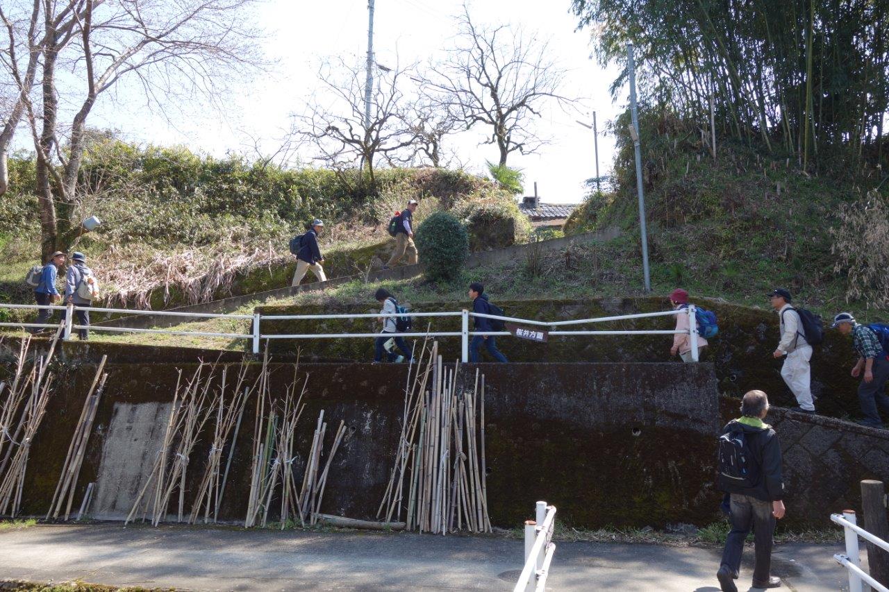 29. 三輪方面に向け歩く、歩く！