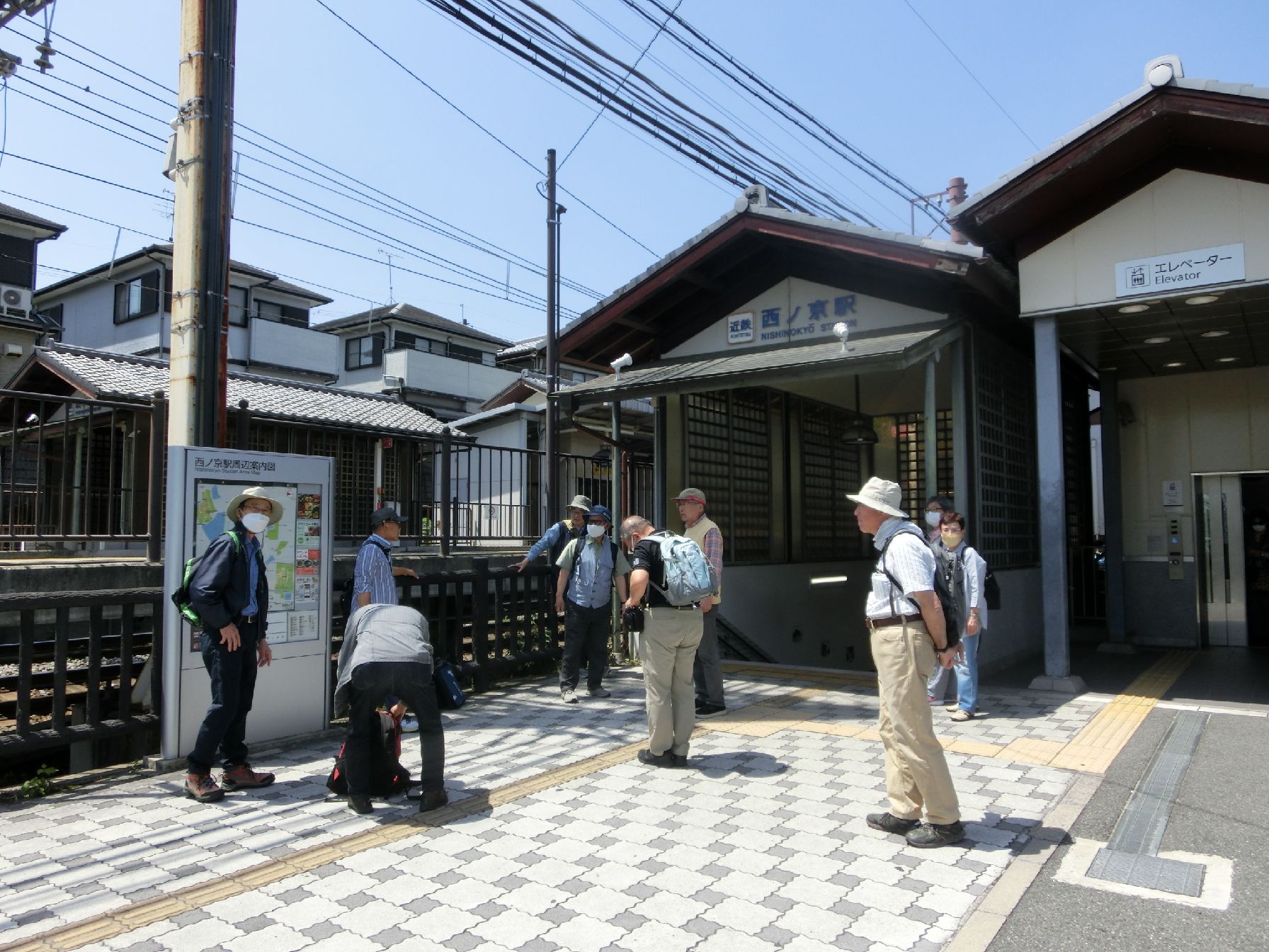 ①西ノ京駅集合