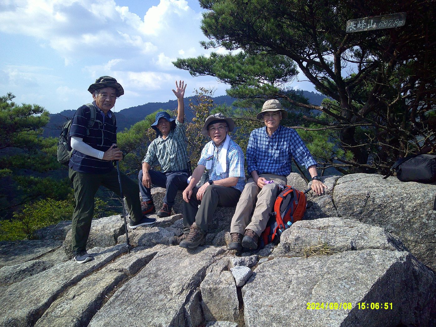 １４．長峰山にて①