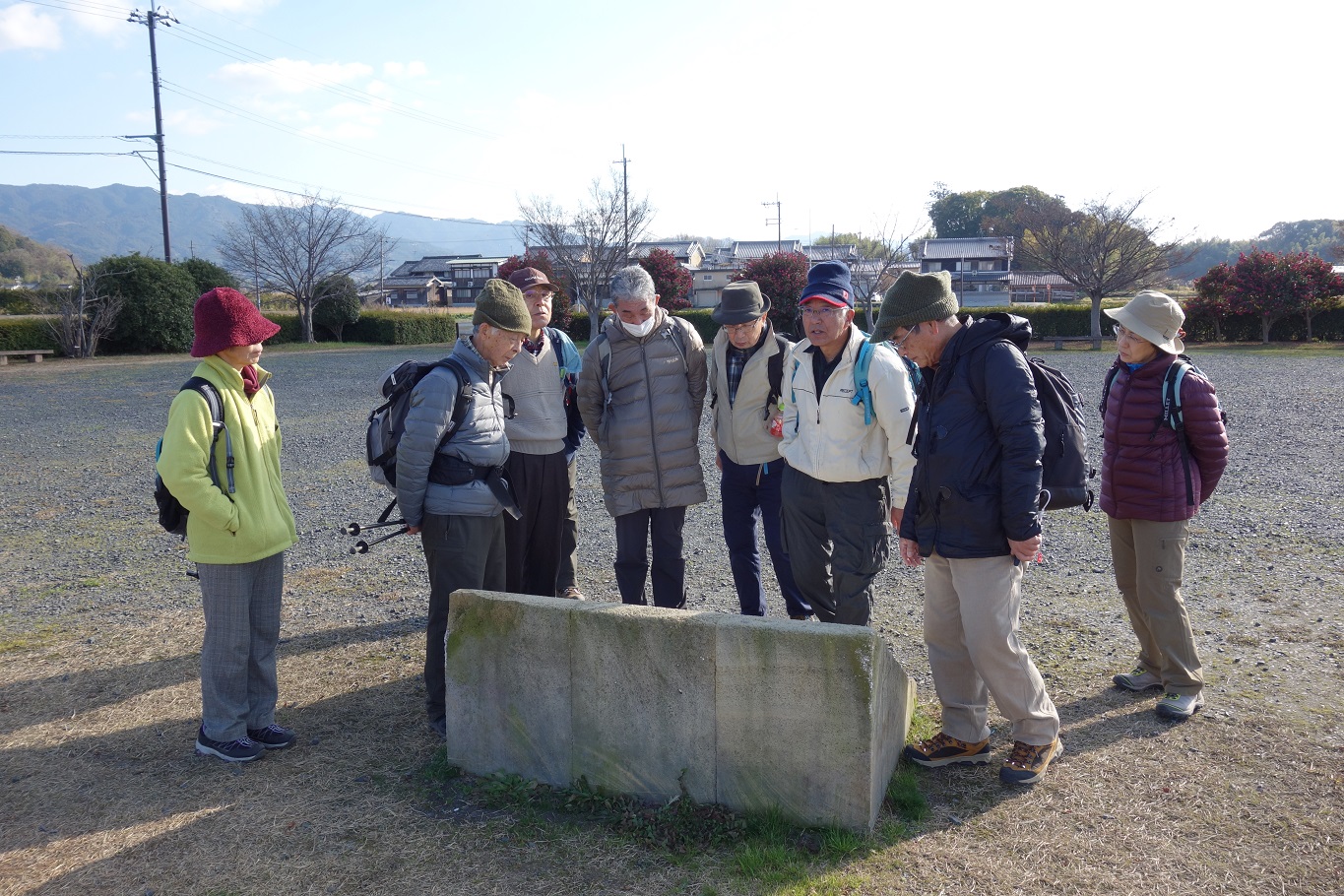 17. 藤原宮跡にて