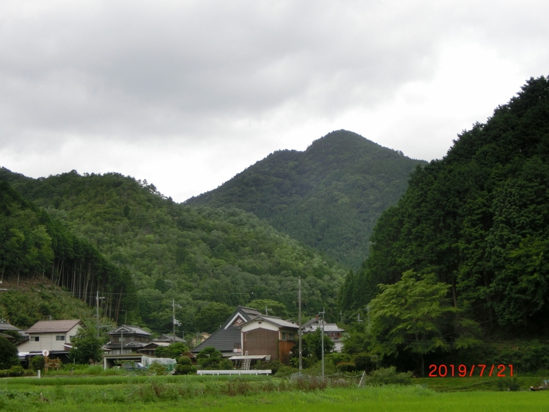 2．住山から白髪岳