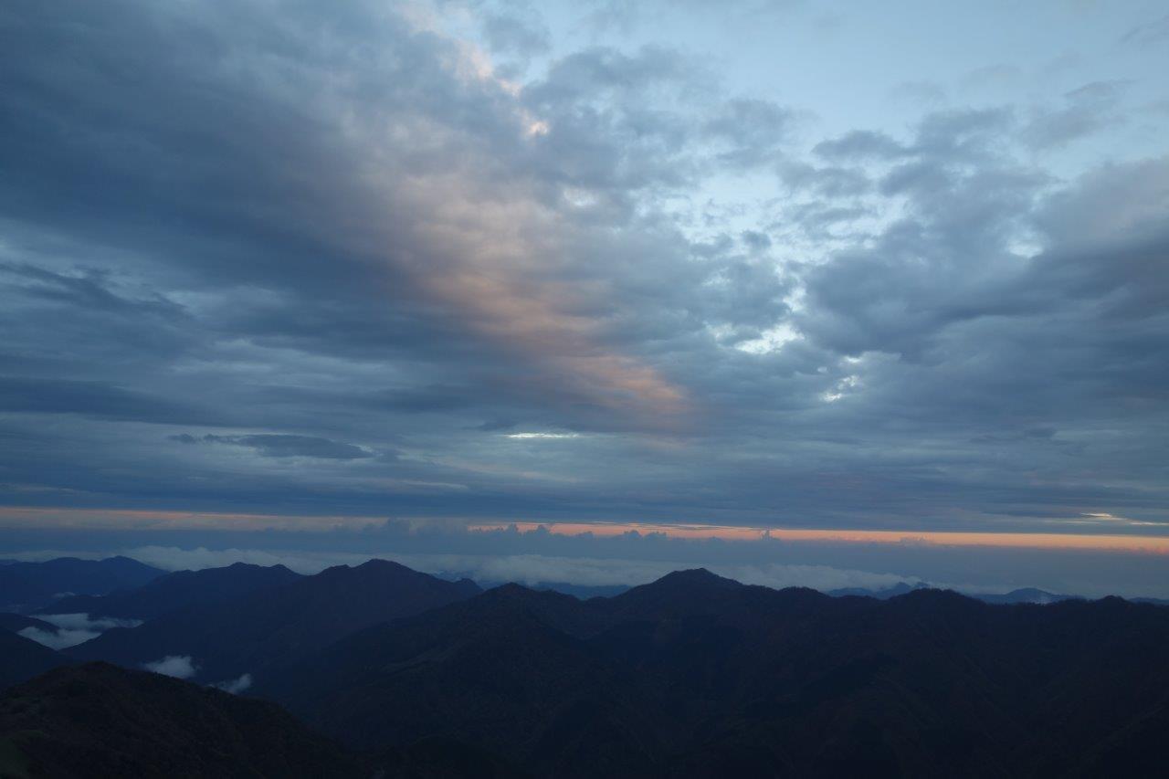 30. 一ノ森から見る夕焼け