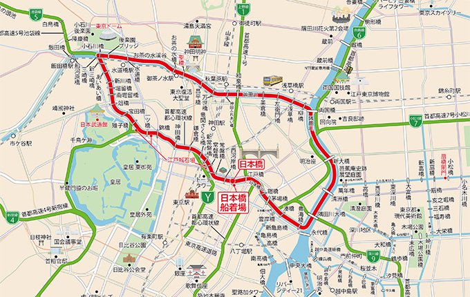 神田川クルーズコース