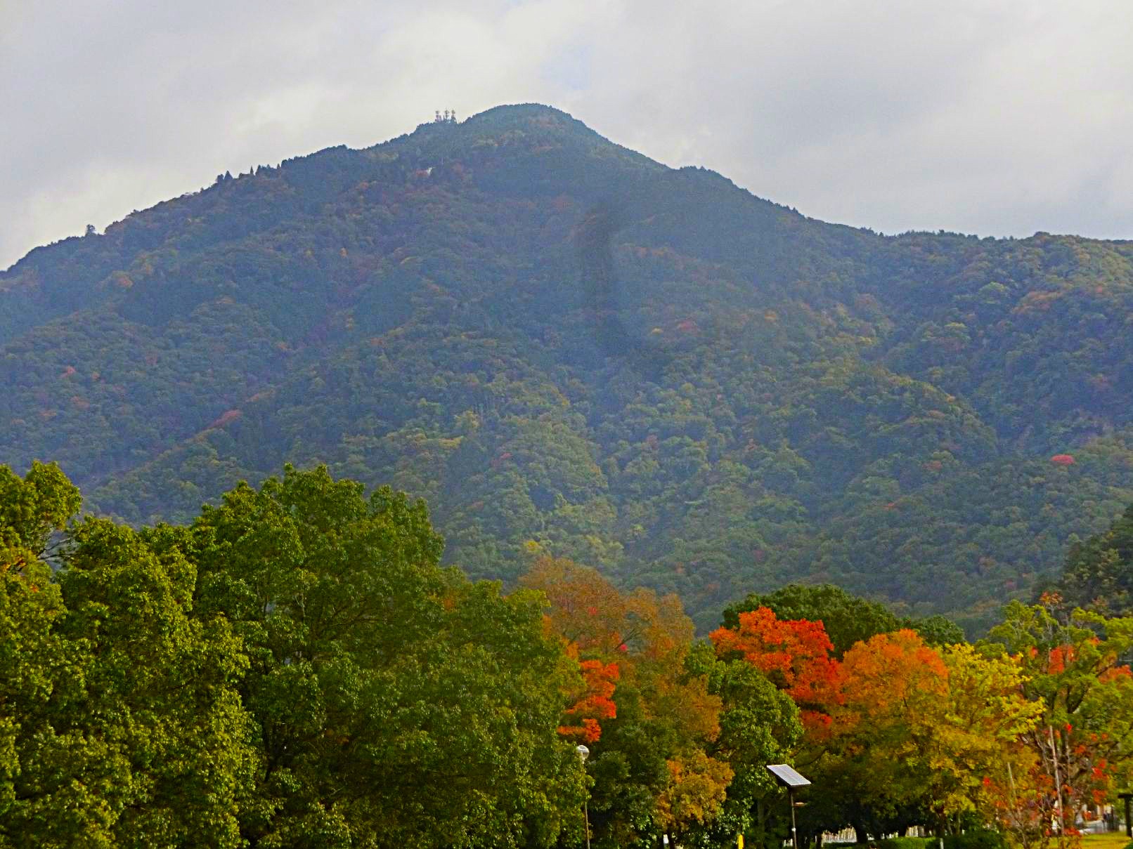 ４．公園から比叡山