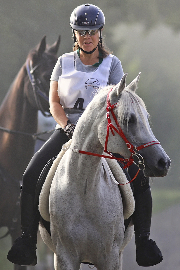 Frédérique mit Pollux