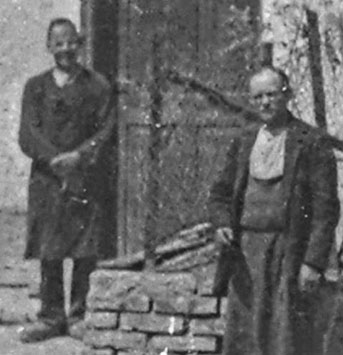 Foto von 1900 mit Viktoria Gabriel und Mörder Andreas Gruber 