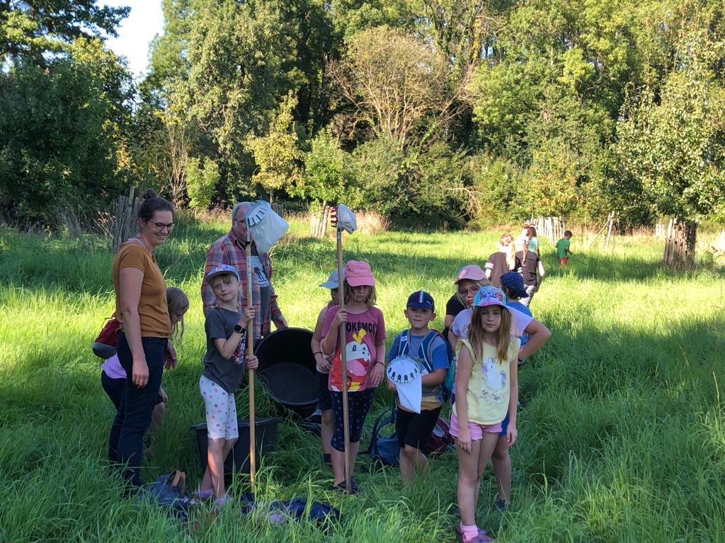Streuobst sammeln auf der Streuobstwiese Mühlenbrink