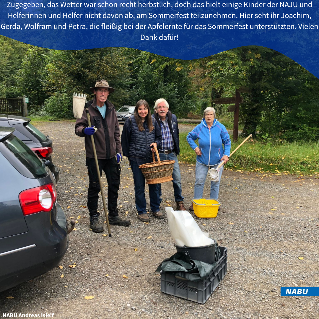 Die fleißigen Apfelpflücker