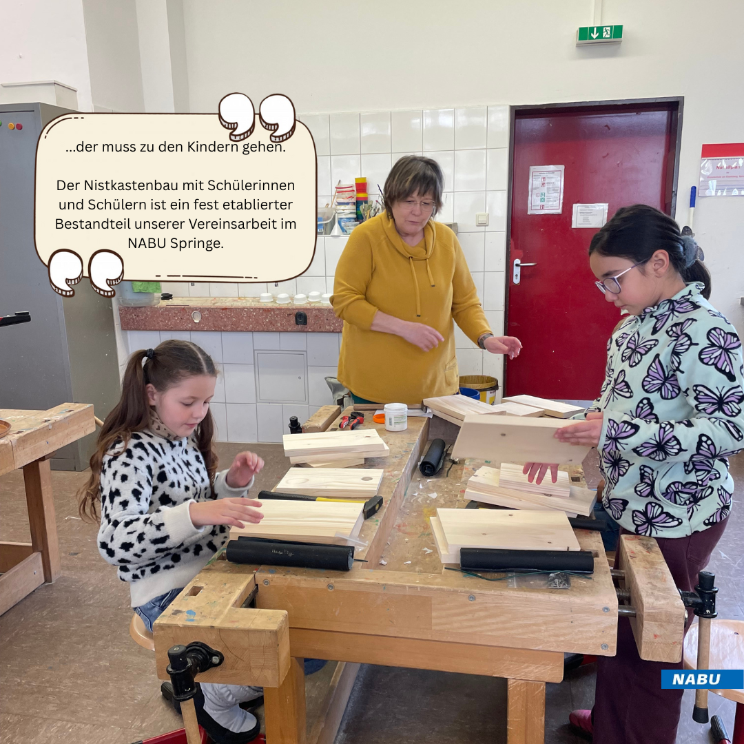 Die Bausätze werden inspiziert