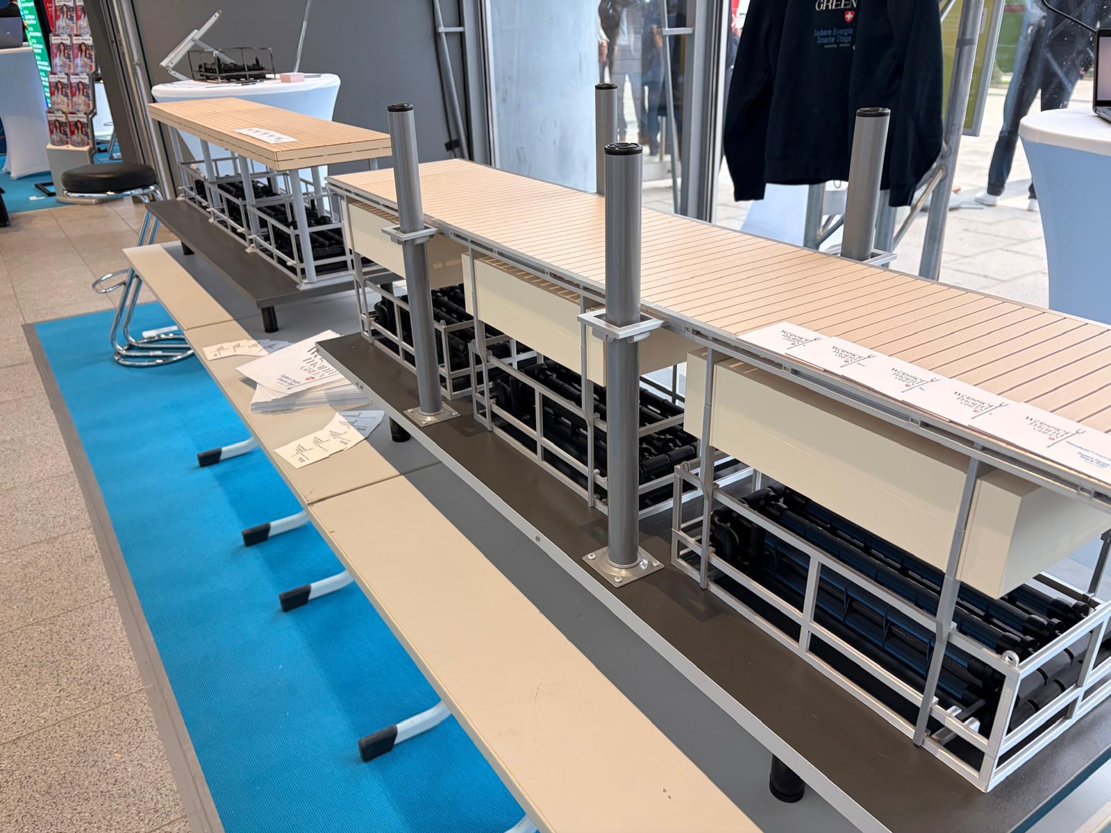Innovativer Wasserbau der Orca Steganlagen GmbH. Aquathermie jetzt integriert..
