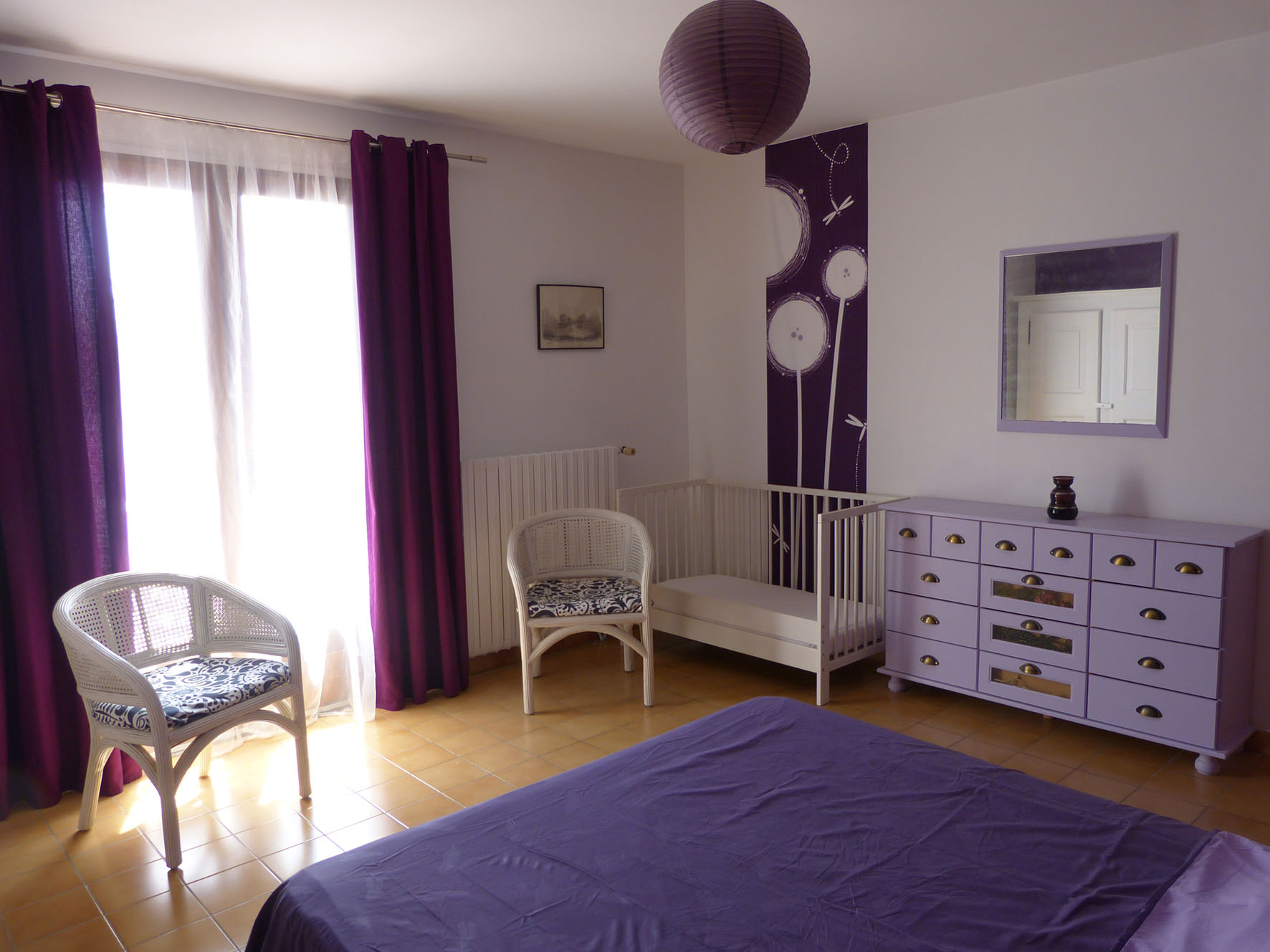 La chambre violette