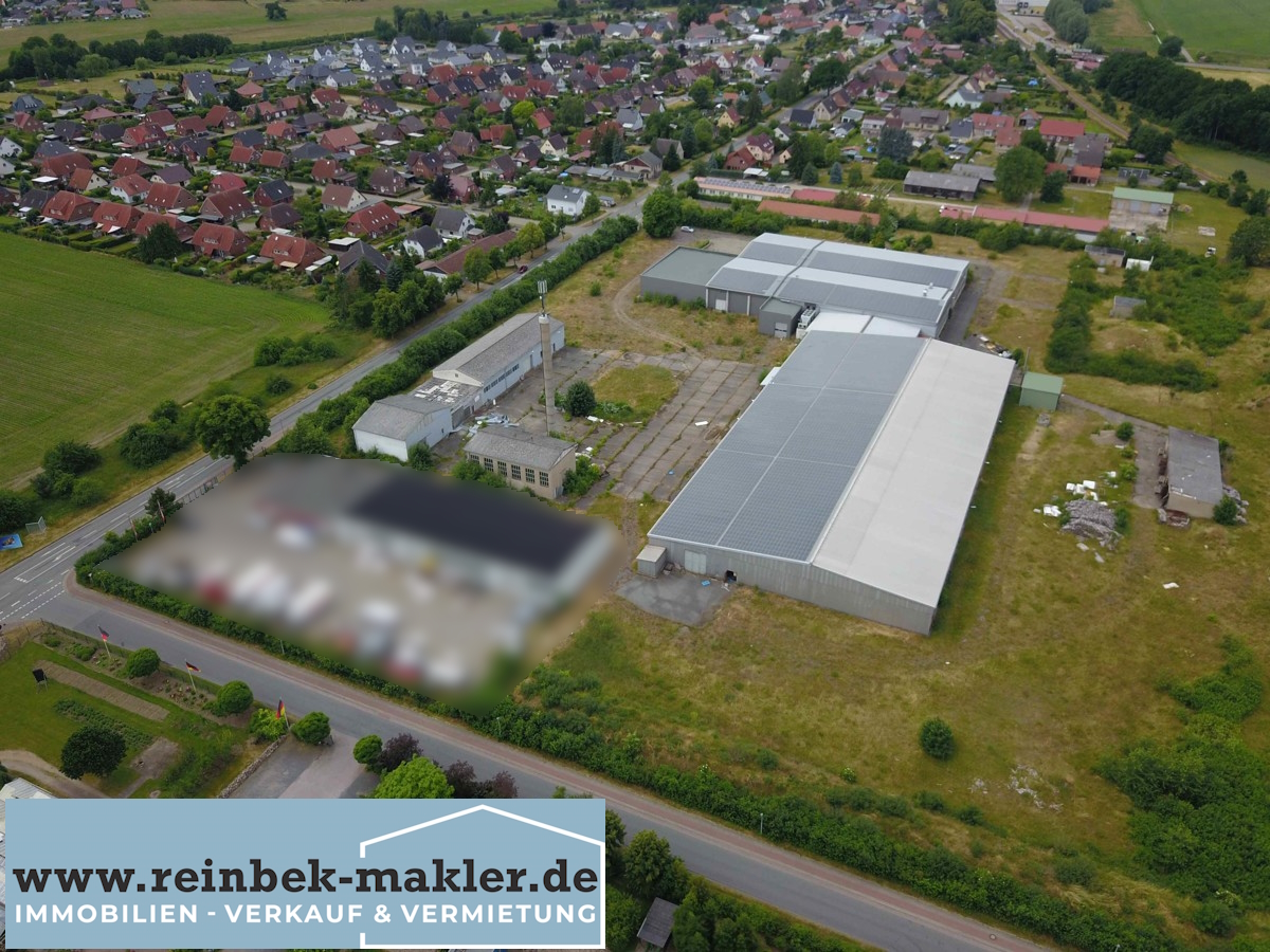 Mietflächen verfügbar 47.000 qm Gewerbefläche in 19086 Plate (Nahe Schwerin MV)