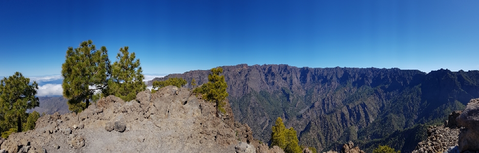 Panorama am Pico Bejenado
