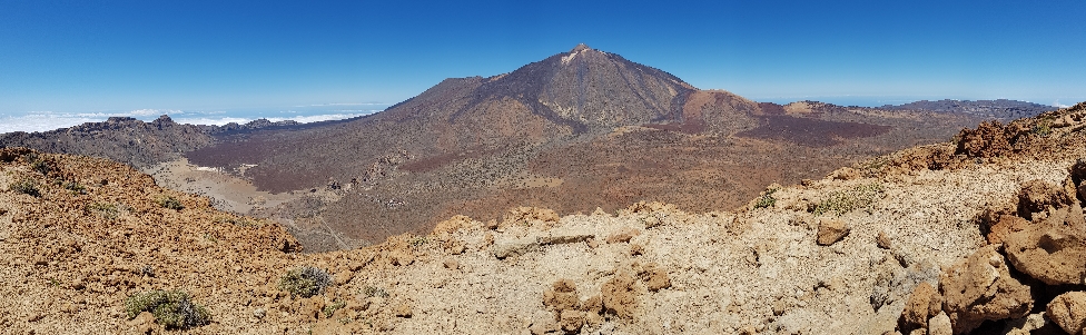 Guajara Gipfelpanorama