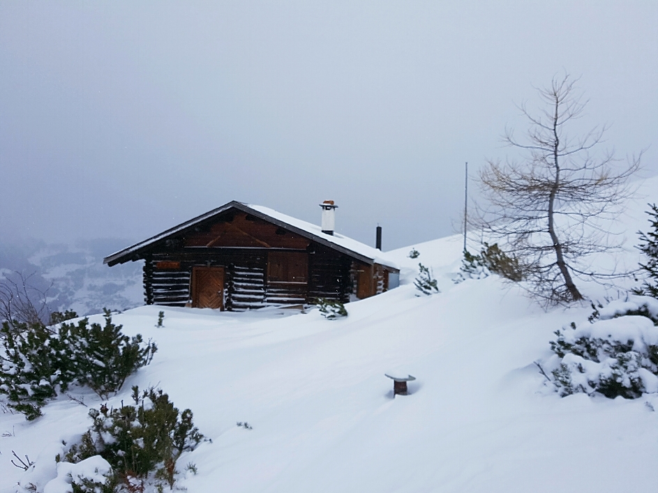 Hütte am Weg