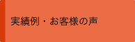 実績例・お客様の声