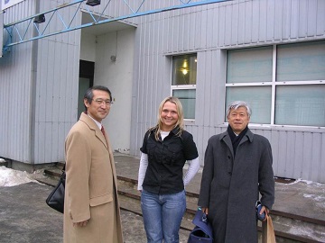 2006年2月エストニア・タリン(Skype研究所)にて