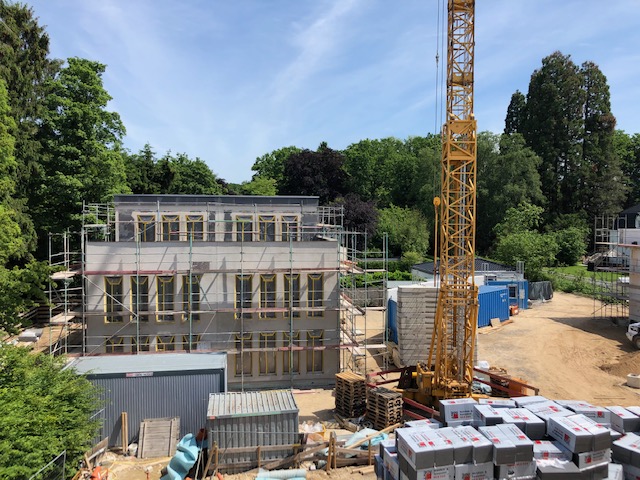 die Doppelhaushälften