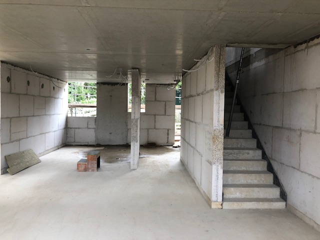 das Erdgeschoss im Doppelhaus