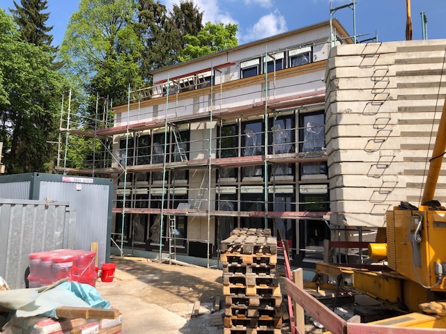 die Doppelhaushälften