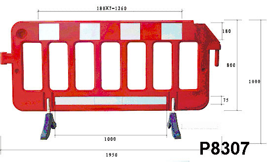 Plastic Barrier P8307