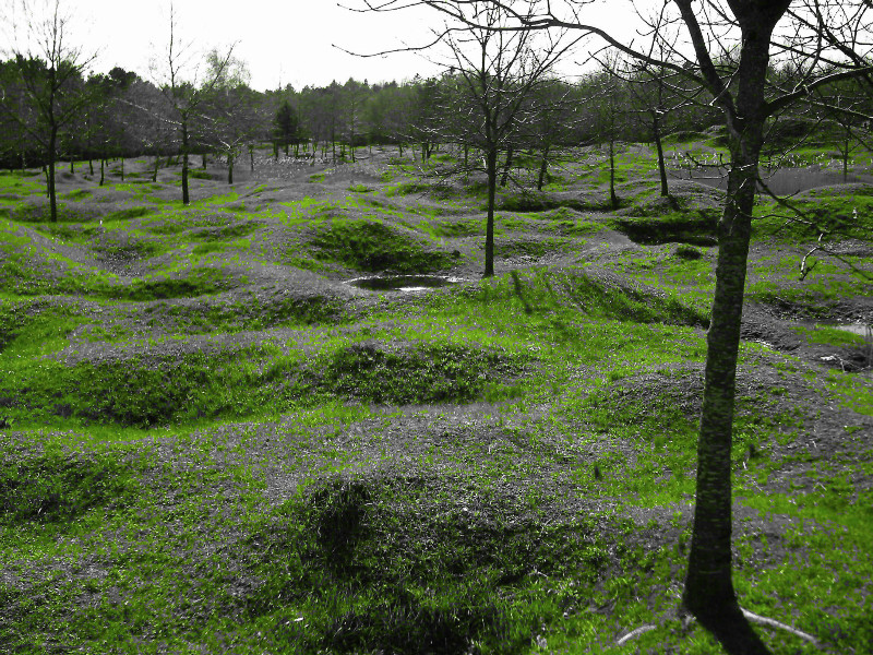SPUREN DER SCHLACHT www.verdunbilder.de fotos vom schlachtfeld heute