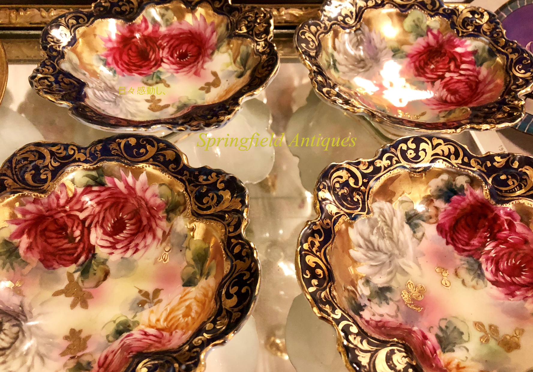 Amazon.co.jp: オールドノリタケ NORITAKE 置時計 鳩 ハト