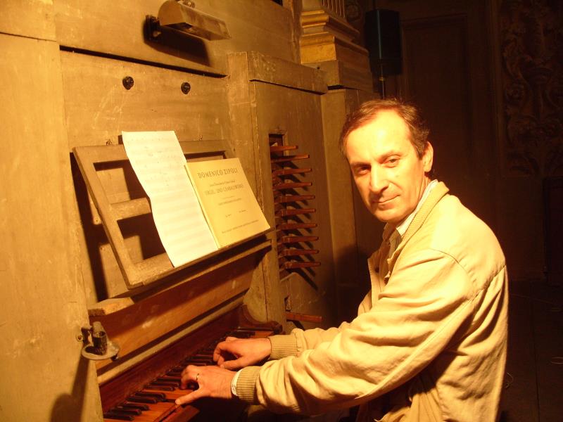 Fausto Caporali, organista della Cattedrale di Cremona