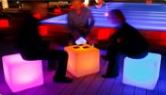 tabouret led multicolore à louer