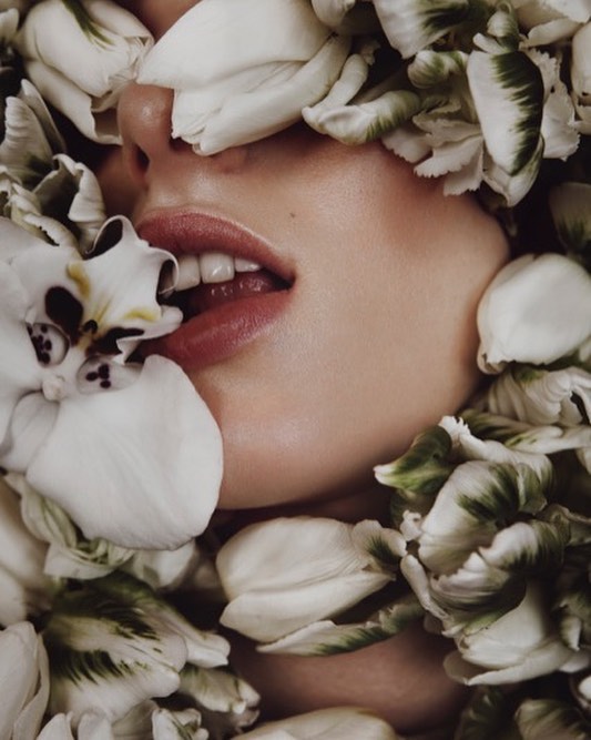 "not your bride" - photographer: alice berg - makeup: anie lamm-siu - flowers: maria tyushkevich - model: bernadette vidacs