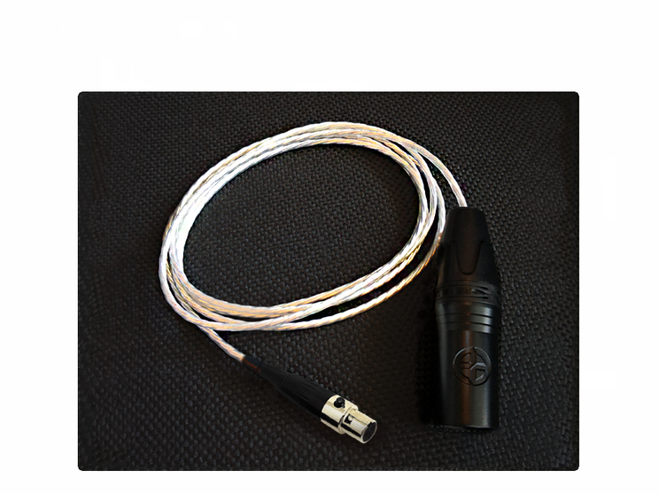 KOPFHÖRER KABEL AKG 1x MINI-XLR AUF XLR-4POL 6N-OCC ...