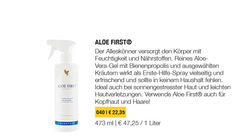 Aloe First