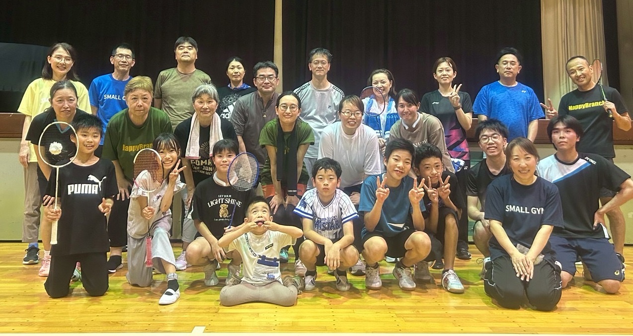 バドミントン大会、みんなで楽しみました！