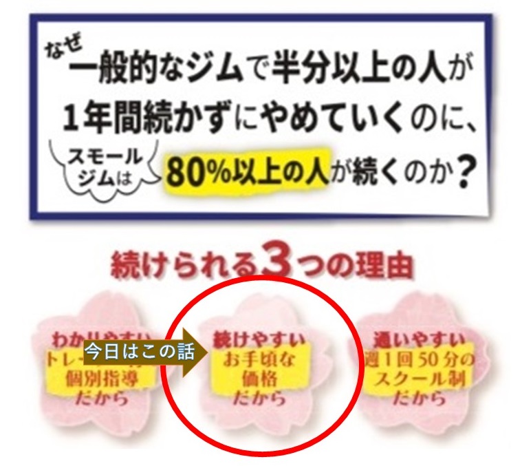 続く理由②「続けやすいお手頃価格だから」