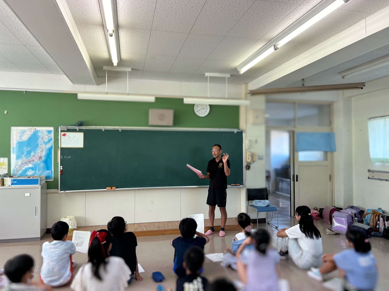 桜岡小学校保健委員会で生徒さんたちと触れ合いました！