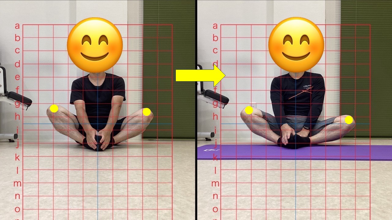 胡坐姿勢がしんどい･･･、そんなお悩みの解消を目指して！