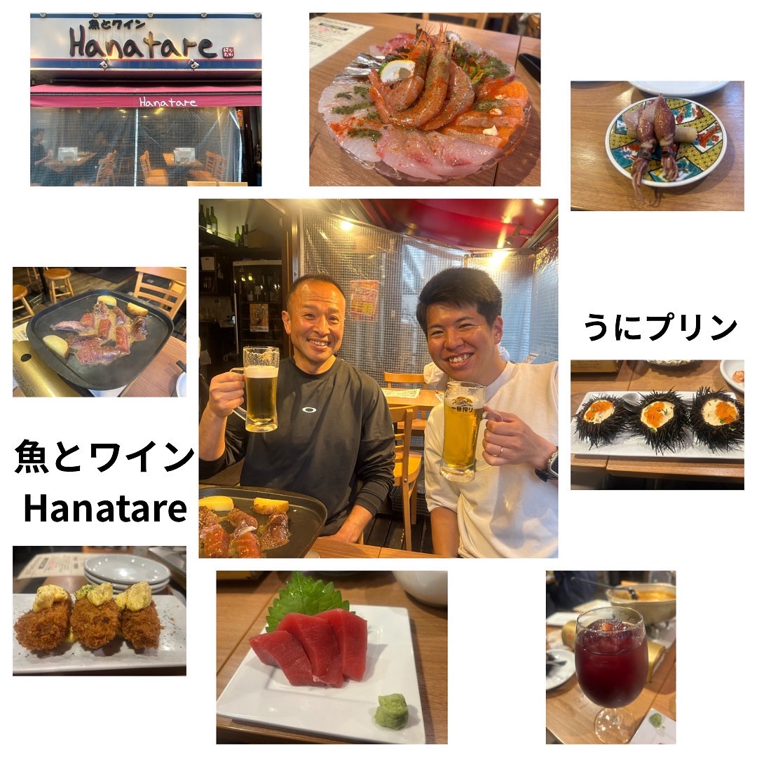 魚とワインHanatare、料理もお酒も最高でした！