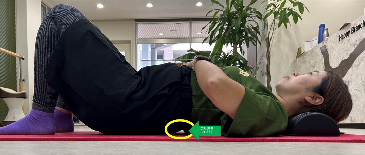 猫背を誘発しない腹筋トレーニング②