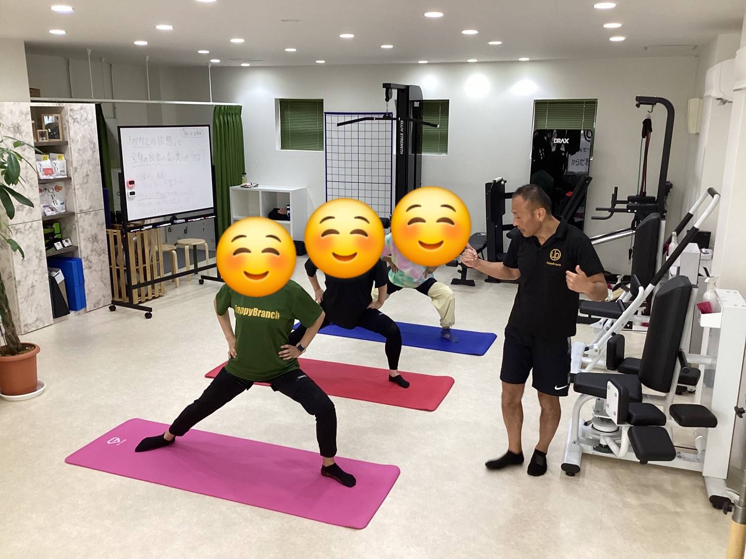 メンバーさんが喜ぶ⁉片脚ワイドスクワット！